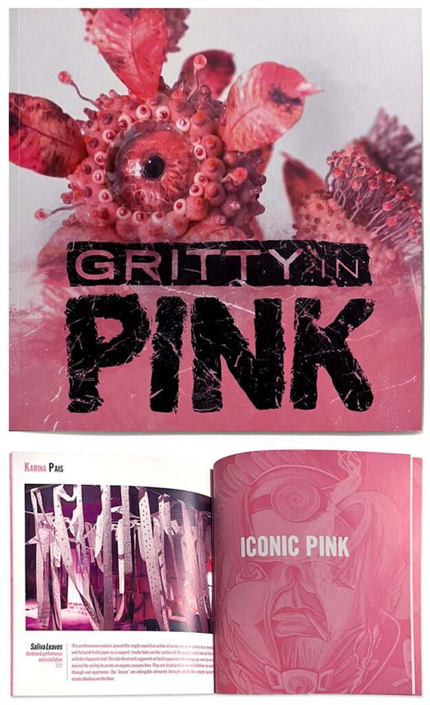 Gritty In Pink | Exhibition branding by Ben Morey