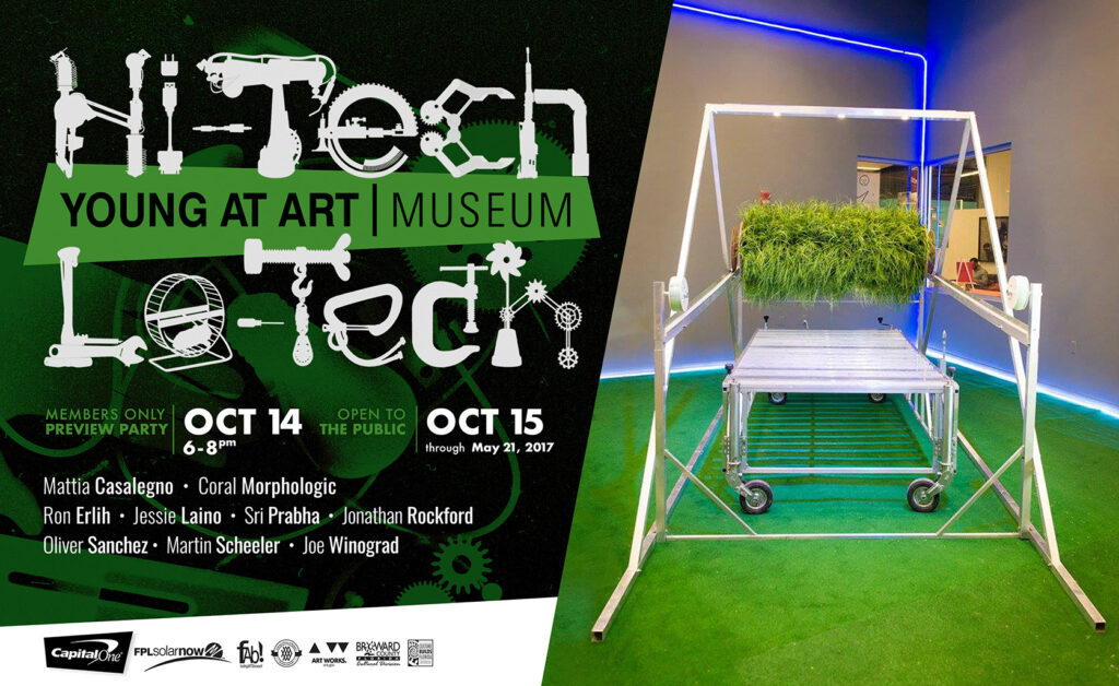 Hi-Tech Lo-Tech | Exhibition branding by Ben Morey