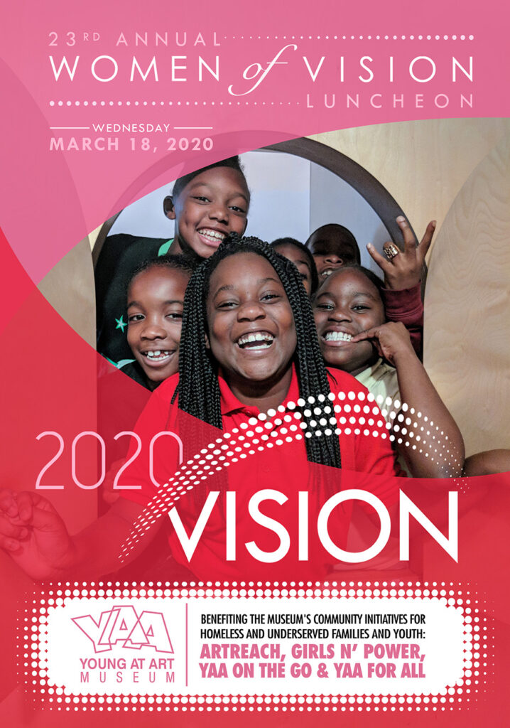 YAA | Women of Vision 2020 | Event branding by Ben Morey